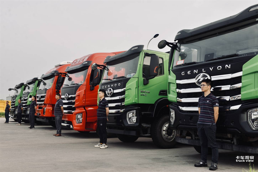 上汽红岩新一代智能重卡“三高”试验正式发车103.png